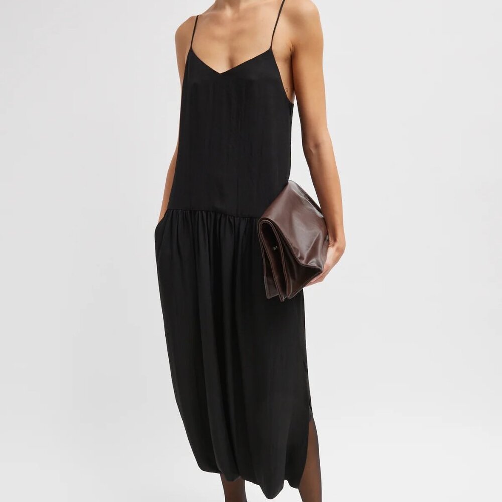 Tibi Jalouise Dress in Black Size 4
